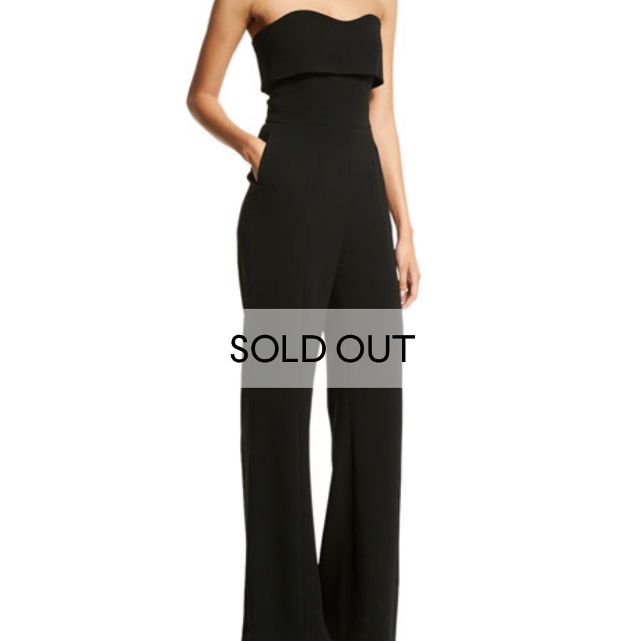 Alexis Strapless Popover Jumpsuit